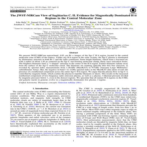 The JWST-NIRCamViewofSagittarius C. II. Evidence for Magnetically Dominated H II Regions in the Central Molecular Zone