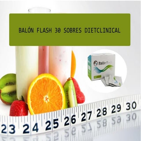 Balón flash 30 sobres dietclinical