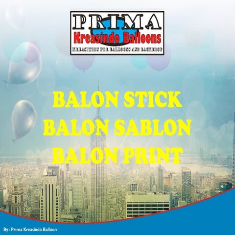 Balon stick