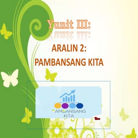  Pambansang Kita by: Princess Jeen Baloyos and Jilian Jacinto