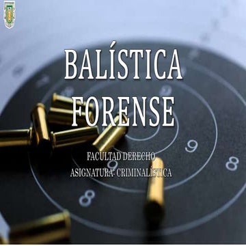 Balística forense