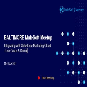 Baltimore MuleSoft Meetup #8