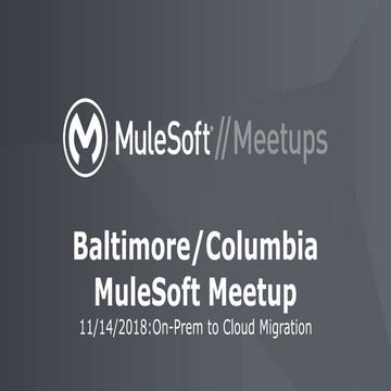 Baltimore nov2018 meetup