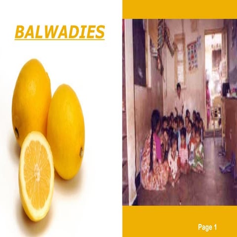 Balwadies