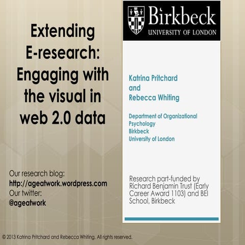 BAM 2013 presentation 11 September 2013 (Research Methodology SIG)