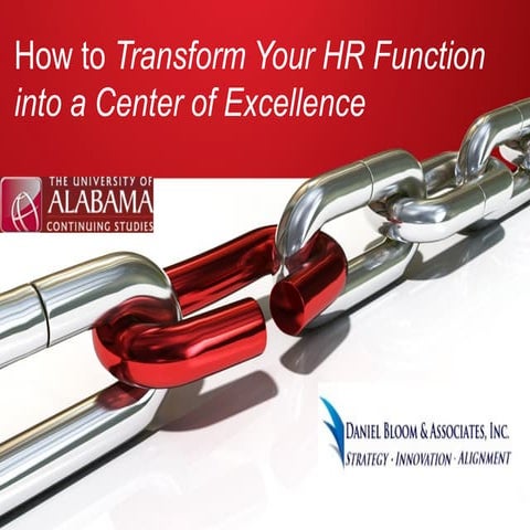 How to Transform Your HR Function into a Center of Excellence