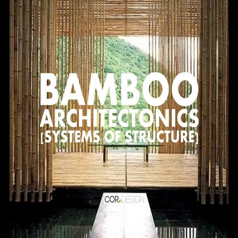 Bamboo Architectonics | PDF