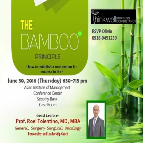 Bamboo principle aim thinkwell   