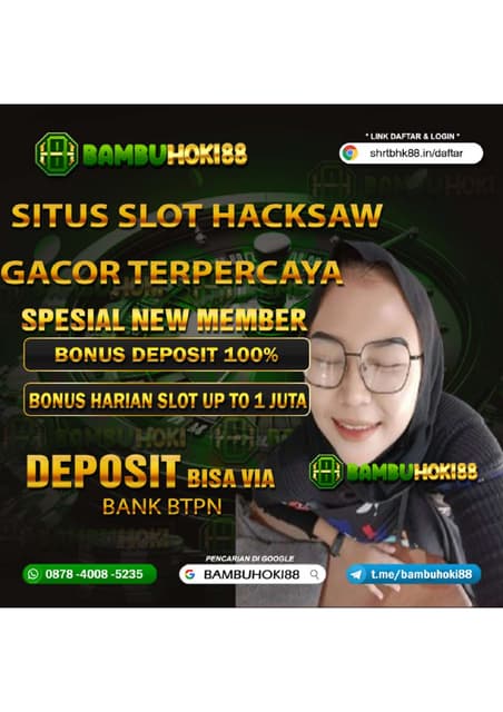 agen slot hacksaw gaming gacor