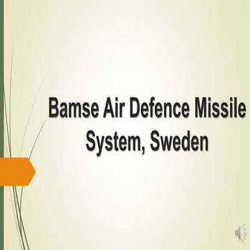 Bamse air defence missile system, sweden