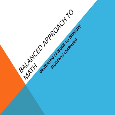 Uganda: Balanced Approach to Math Lesson Design for Enhanced Student ...