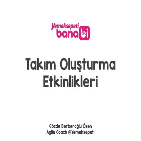 Banabi Takım Etkinlikleri