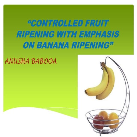 Banana ripening