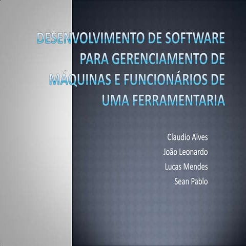 Projeto TCC - SENAI - Lucas