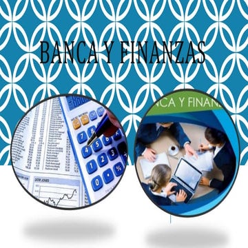 Banca y finanzas