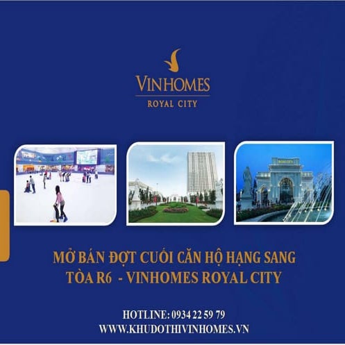 Bán chung cư Vinhomes Royal City tòa R6 với những ưu đãi tốt nhất trước ...