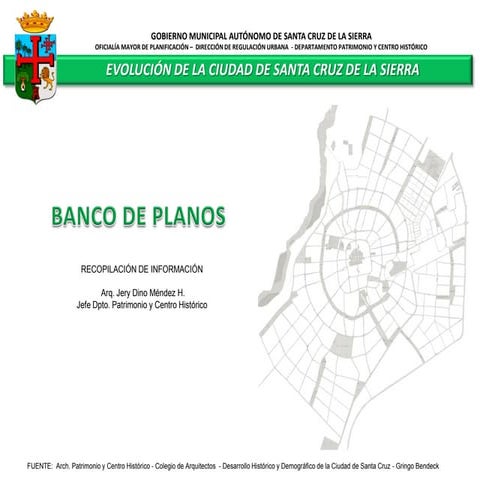 Santa Cruz de la Sierra y el sistema de ciudades | PPT