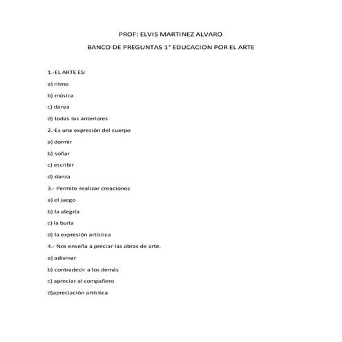 Banco de preguntas 1 de capacidades