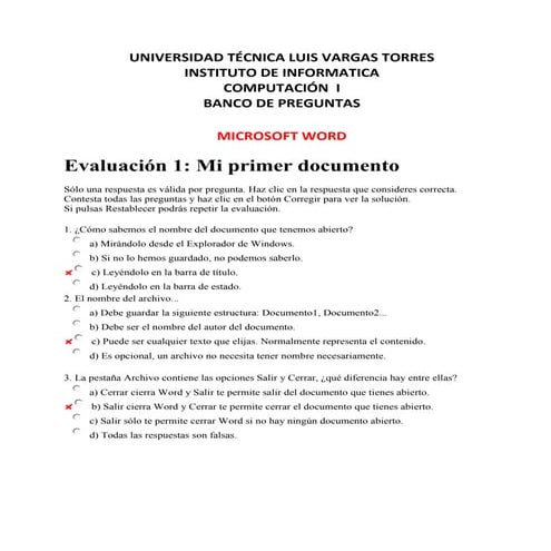 Banco de preguntas de computacion i   microsoft word-ene-marz-2014