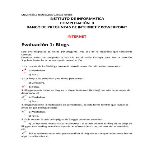 Practica de las TICS