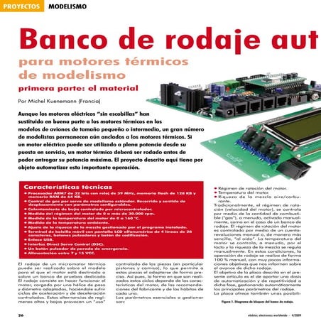 Banco De Rodaje