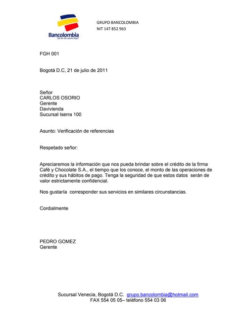 Solicitud de Documentos por Bancolombia a un Clic