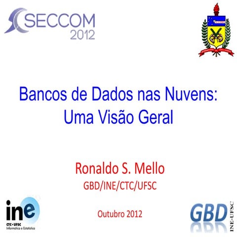 Bancos de dados nas nuvens: uma visão geral