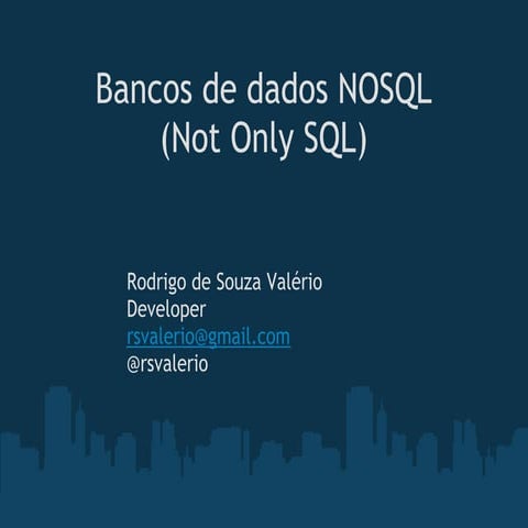 Bancos de dados NoSQL