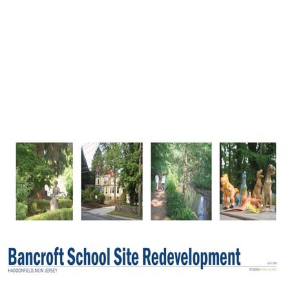 Alternative Bancroft Redevelopment Plan