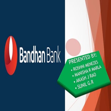 Bandhan Bank Presentation