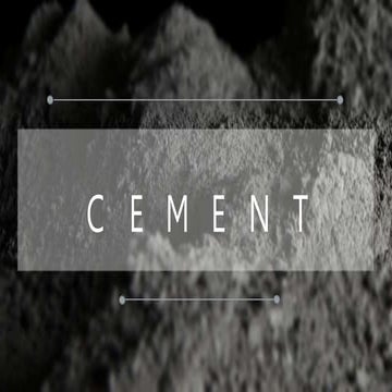 Cement 