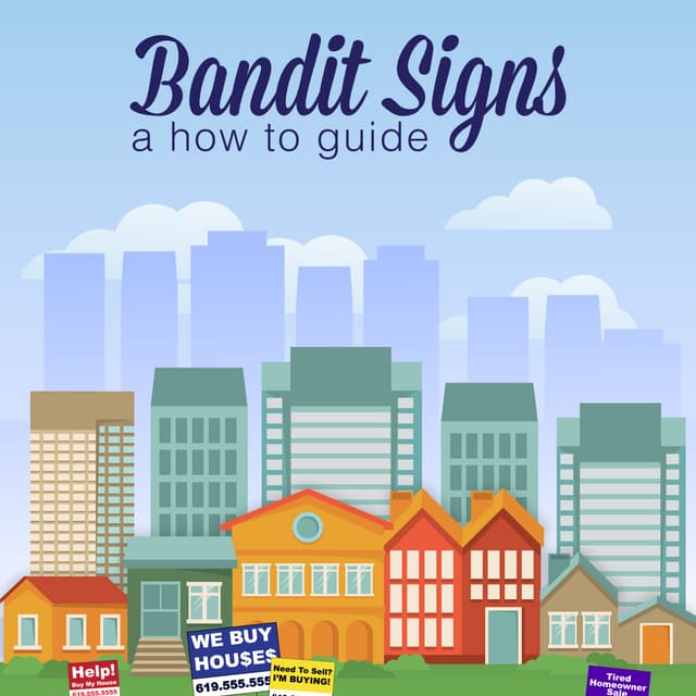 Inforgraphic: Bandit Signs, A How to Guide 