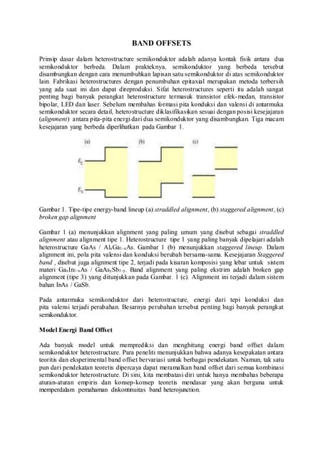 Pita Energi pada pendahuluan fisika zat padat | PPT