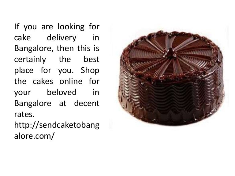 Send cake to Bangalore