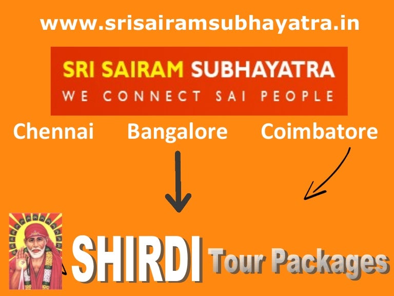 Bangalore shirdi tour packages, bangalore shirdi flight, shirdi train…