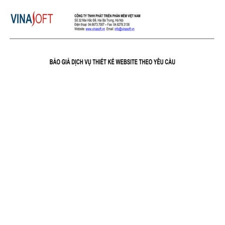 Bang bao gia web ok!