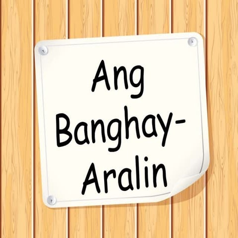 Banghay Aralin