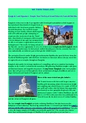 Bangkok Land Signature - Temple Tou...