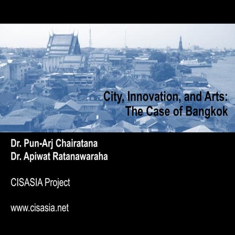 Bangkok city innovation