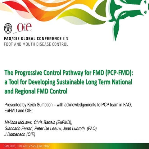 The Progressive Control Pathway for FMD (PCP-FMD):  a Tool for Developing Sus...