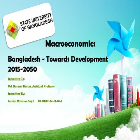 Bangladesh   towards development 2015-2050