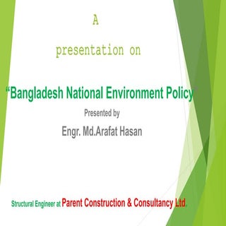 Bangladesh national environment policy