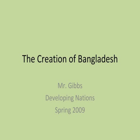 Bangldesh