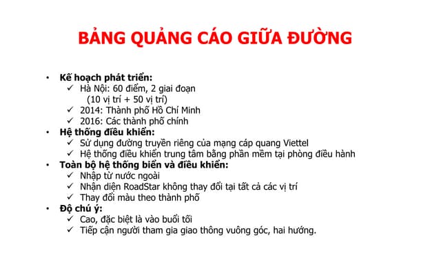 Bang qc giua duong