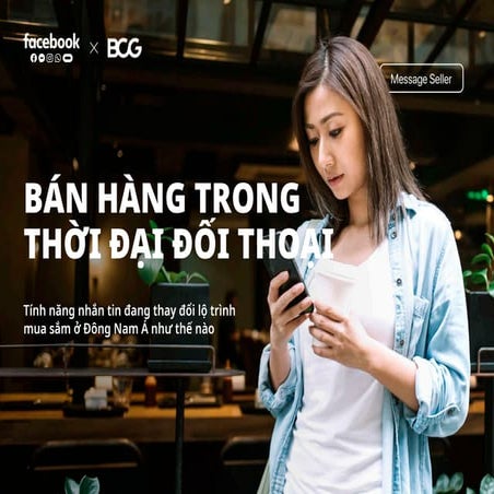 Bán hàng trong thời đại hội thoại - Facebook