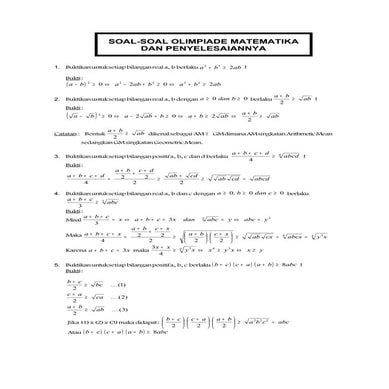 Bank soal-olimpiade-matematika