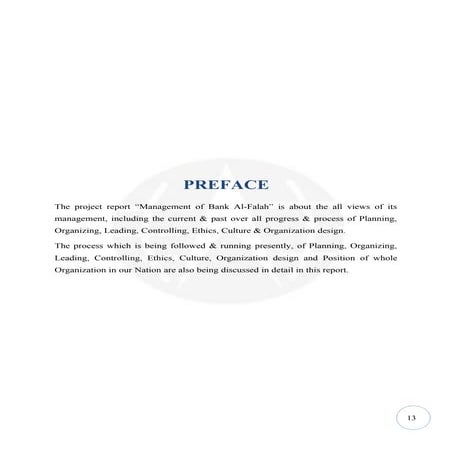 Bank alfalah project