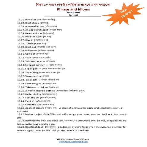 Bank+bcs+phrase+and+idioms (www.learninghomebd.com)- part - 009