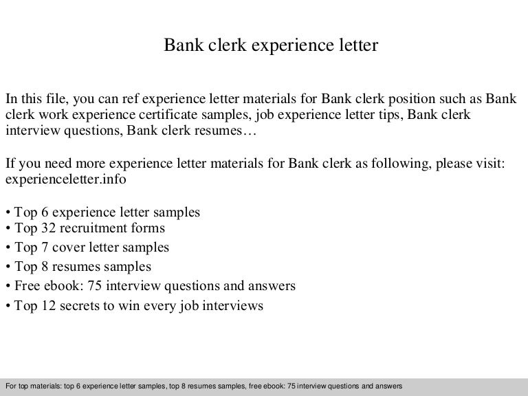 interview questions for clerk position