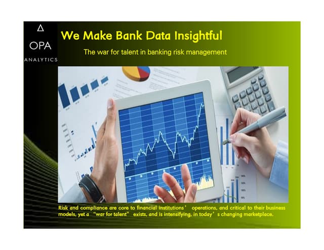 Bank data managment